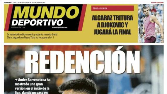 Mundo Deportivo, Ed.Guipúzcoa: "Redención"