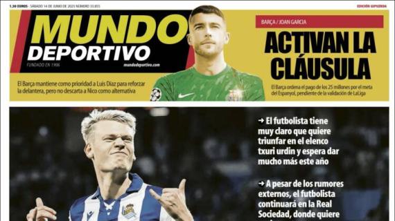Mundo Deportivo, Ed.Guipuzcoa: "El plan de Óskarsson"