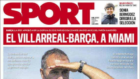 Sport: "Plan para fichar"