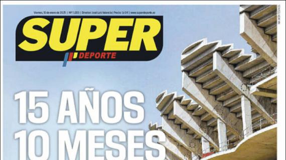 Superdeporte: "15 años, 10 meses, 16 días"