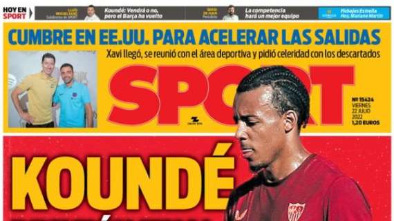 Sport: "Koundé, decisión final"