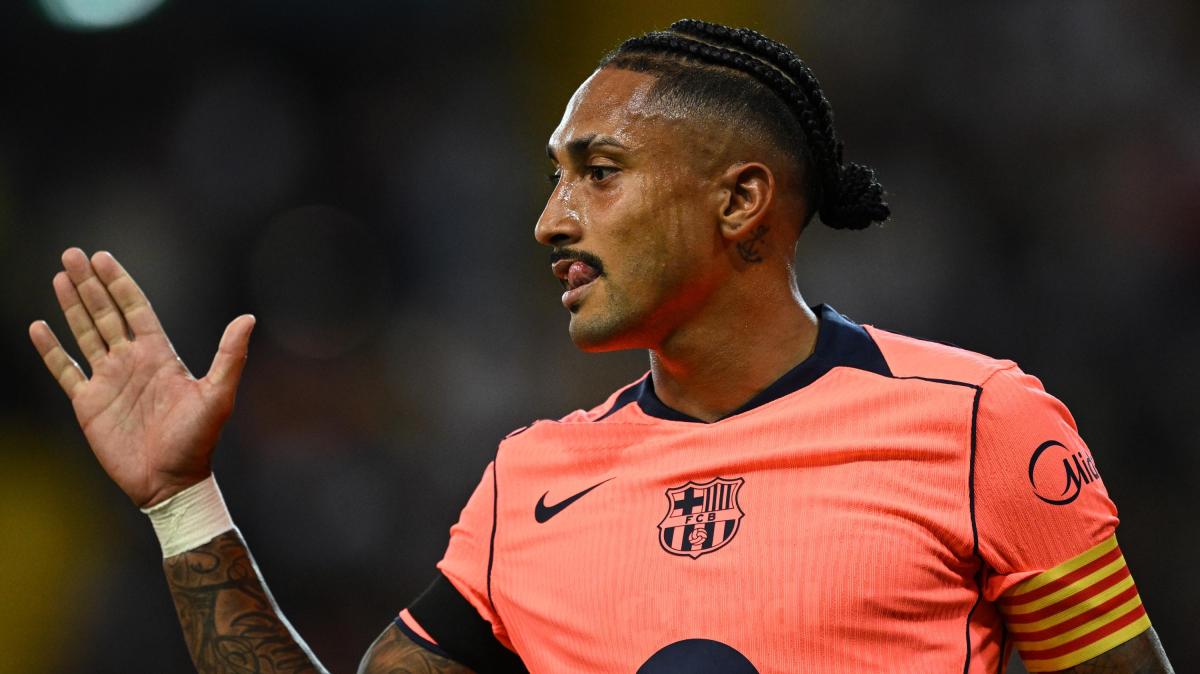 El FC Barcelona querría extender el contrato de Raphinha