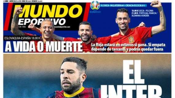 Mundo Deportivo: "El Inter, a por Alba"