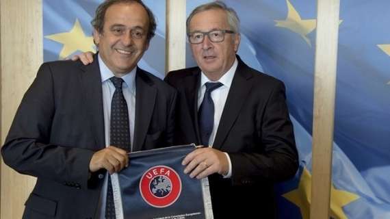 Platini expone a Juncker el impacto positivo del Juego Limpio Financiero
