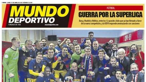Mundo Deportivo: "No pares, Barça"