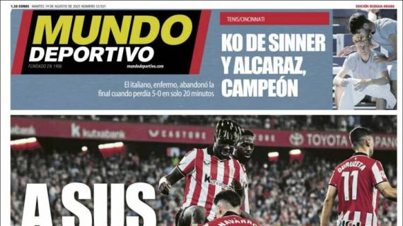 Mundo Deportivo, Ed.Vizcaya: "A sus pies"