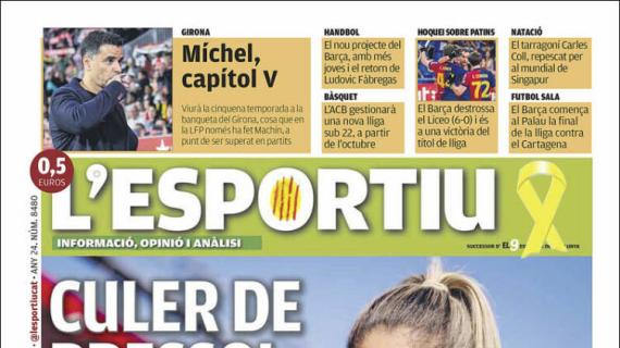 L'Esportiu: "Culé de cuna"