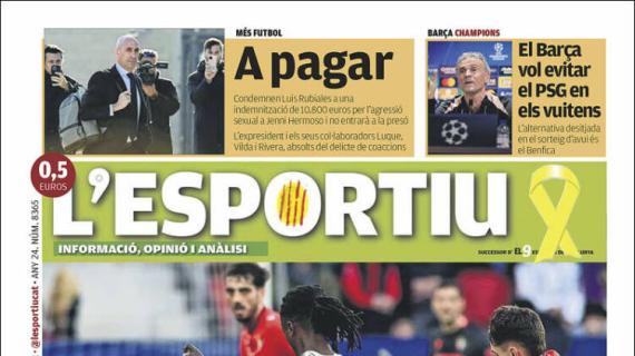 L'Esportiu, Ed.Girona: "Blanco fijado"