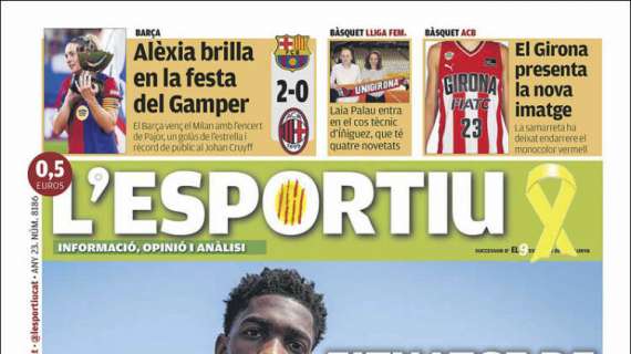 L'Esportiu, Ed.Girona: "Fichaje de Champions"