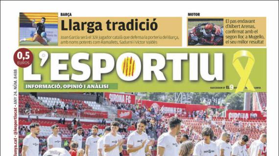 L'Esportiu, Ed.Girona: "Un mes de quietud"