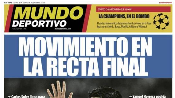 Mundo Deportivo, Ed.Guipúzcoa: "Movimiento en la recta final"