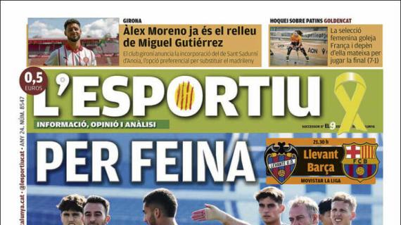 L'Esportiu: "Al grano"