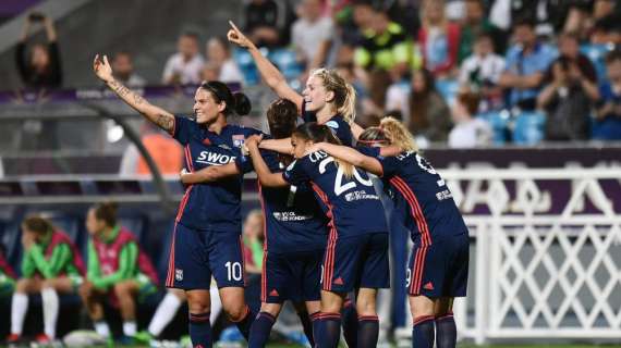 Champions League Femenina, el Lyon vuelve a golear (7-0)