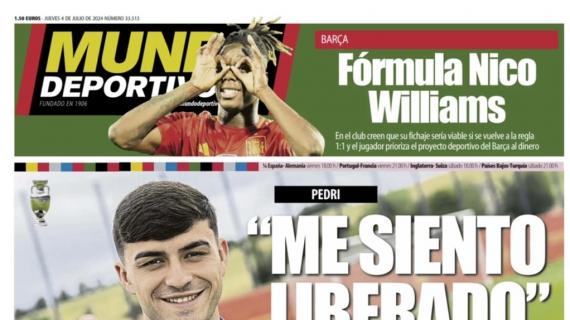 Pedri en Mundo Deportivo: "Me siento liberado"