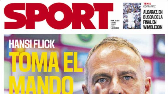 Sport: "Hansi Flick toma el mando"
