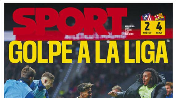 Sport: "Golpe a la Liga"