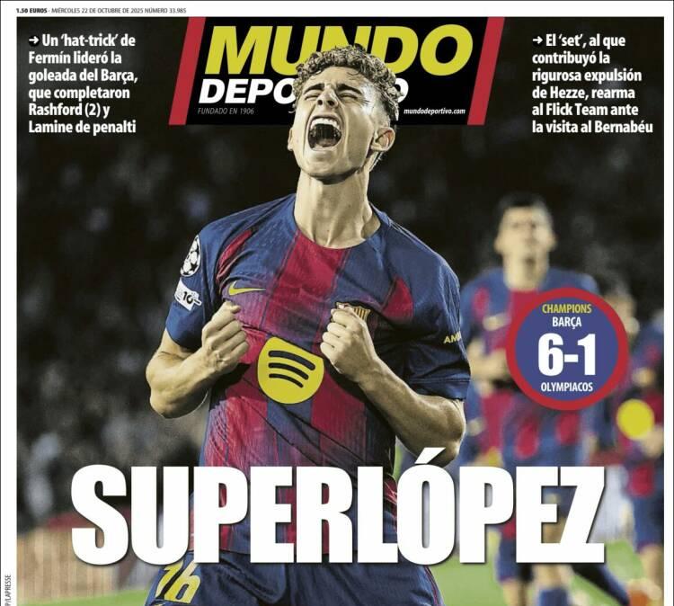 Mundo Deportivo: "Superlópez"