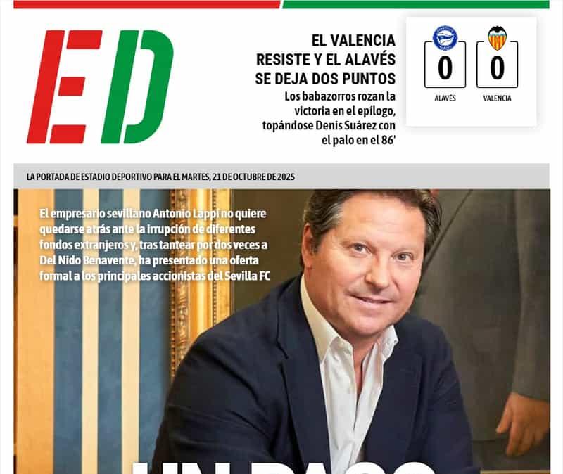 Estadio Deportivo: "Un paso adelante"
