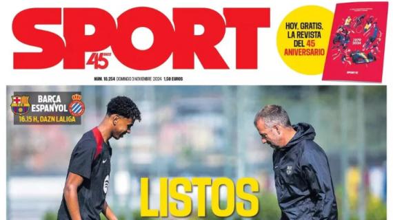 Sport: "Listos para el derbi"