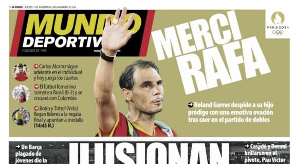 Mundo Deportivo: "Ilusionan"