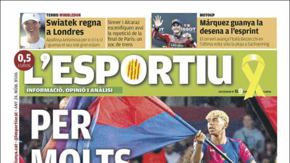 L'Esportiu: "Por muchos años"