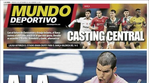 Mundo Deportivo: "Casting central"