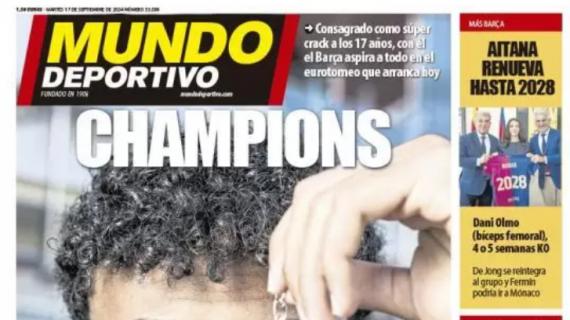 Mundo Deportivo: "Champions Lamine"