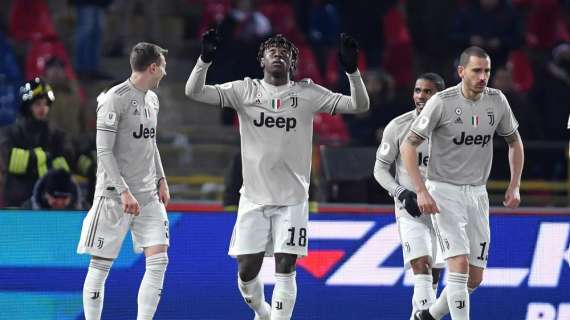 Coppa Italia, la Juventus en cuartos de final