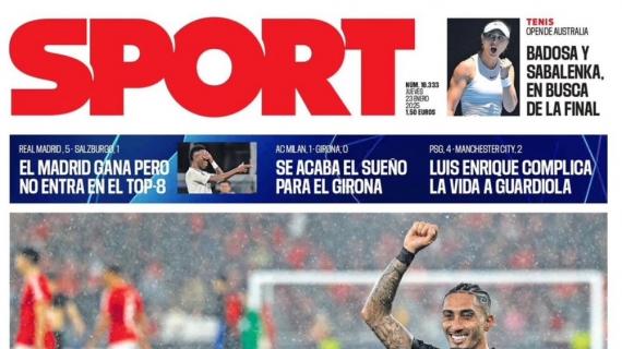 Sport: "Raphinha de oro"