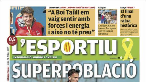 L'Esportiu, Ed.Girona: "Superpoblación"