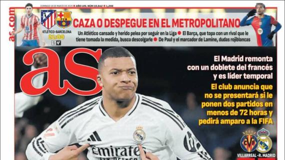 As: "Es Mbappé y es la guerra"