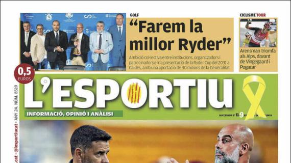 L'Esportiu, Ed.Girona: "Ahora sí"