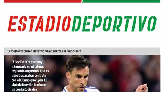 Estadio Deportivo: "Aprieta por Tagliafico"