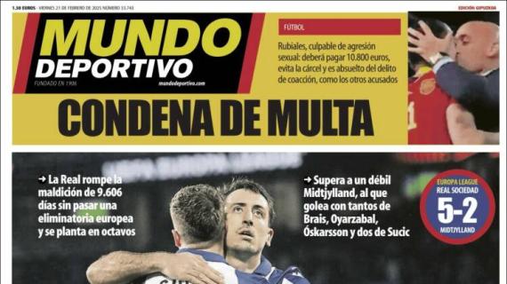 Mundo Deportivo,  Ed.Guipuzcoa: "Con paso firme"