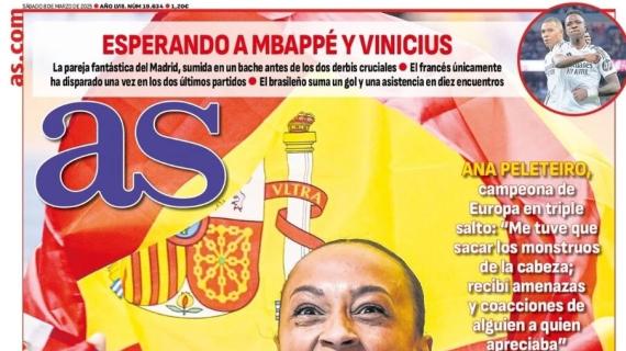 As: "Esperando a Mbappé y Vinícius"