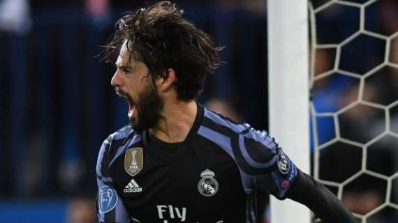 Isco convierte el segundo gol para el Real Madrid (2-0)