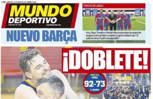 Mundo Deportivo: "Nuevo Barça"