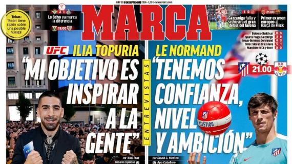 Le Normand en Marca: "Tenemos confianza, nivel y ambición"