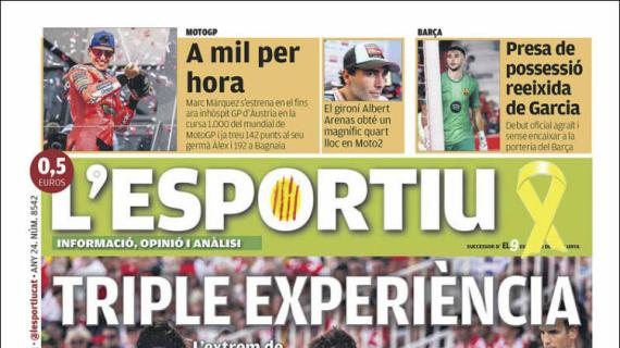 L'Esportiu, Ed.Girona: "Triple experiencia"