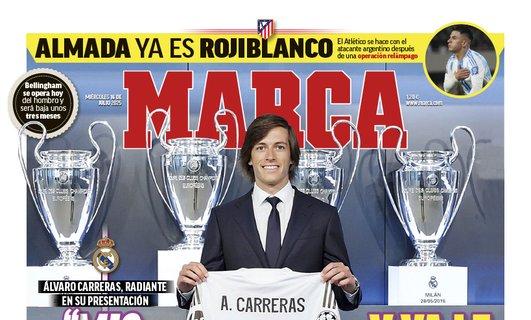 Marca, Carreras: "Mis amigos no se lo creían"