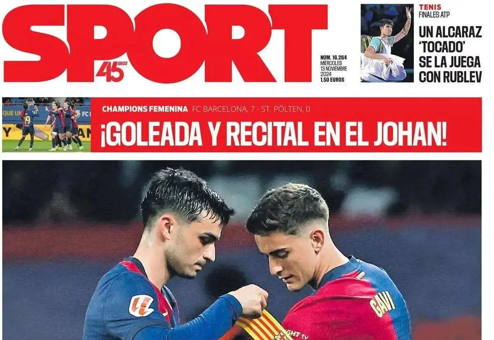 Sport: "Pedro y Gavi 2029"