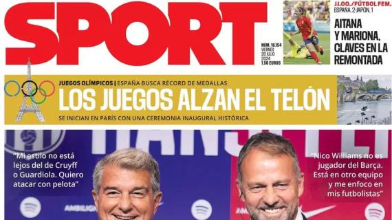 Sport, Flick: "Quiero ganar títulos"