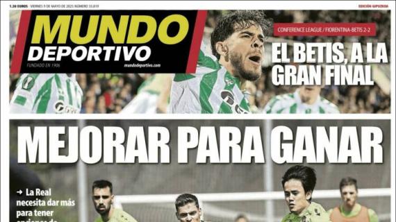 Mundo Deportivo, Ed.Guipuzcoa: "Mejorar para ganar"