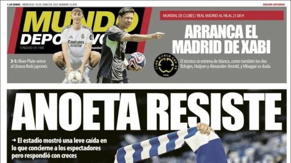 Mundo Deportivo, Ed.Guipúzcoa: "Anoeta resiste"