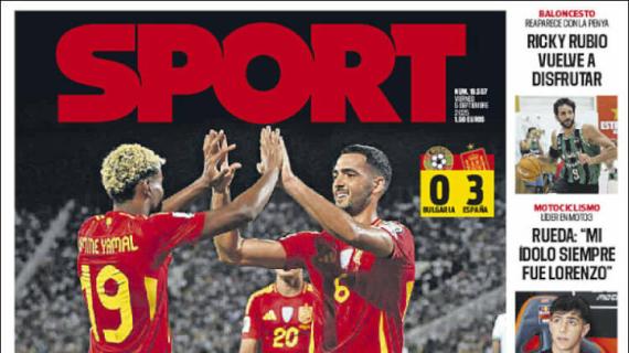 Sport: "Goleada para empezar"