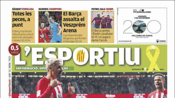 L'Esportiu: "Otro Griezmann"