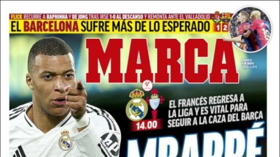 Marca: "Mbappé no se rinde"