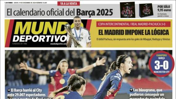 Mundo Deportivo: "A lo grande"