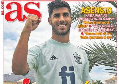 Marco Asensio en As: "Estaré a la altura"