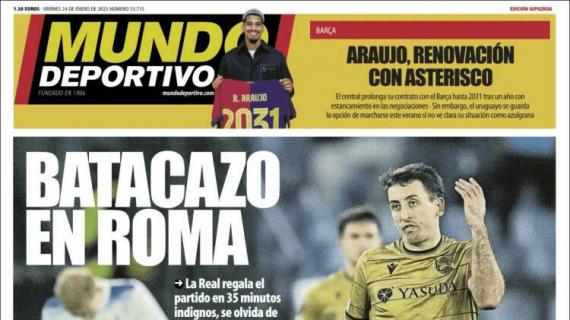 Mundo Deportivo, Ed.Guipúzcoa: "Batacazo en Roma"